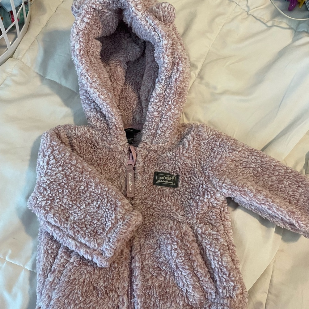 Eddie Bauer Blush Sherpa Hoodie